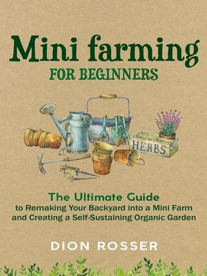 cover image of Mini Farming for Beginners